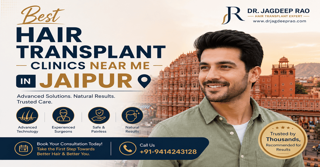 Best Hair Transplant Clinics Near me in Jaipur