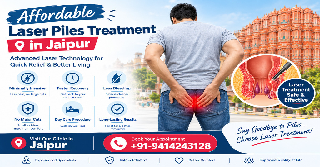 Affordable Laser Piles Treatment in Jaipur
