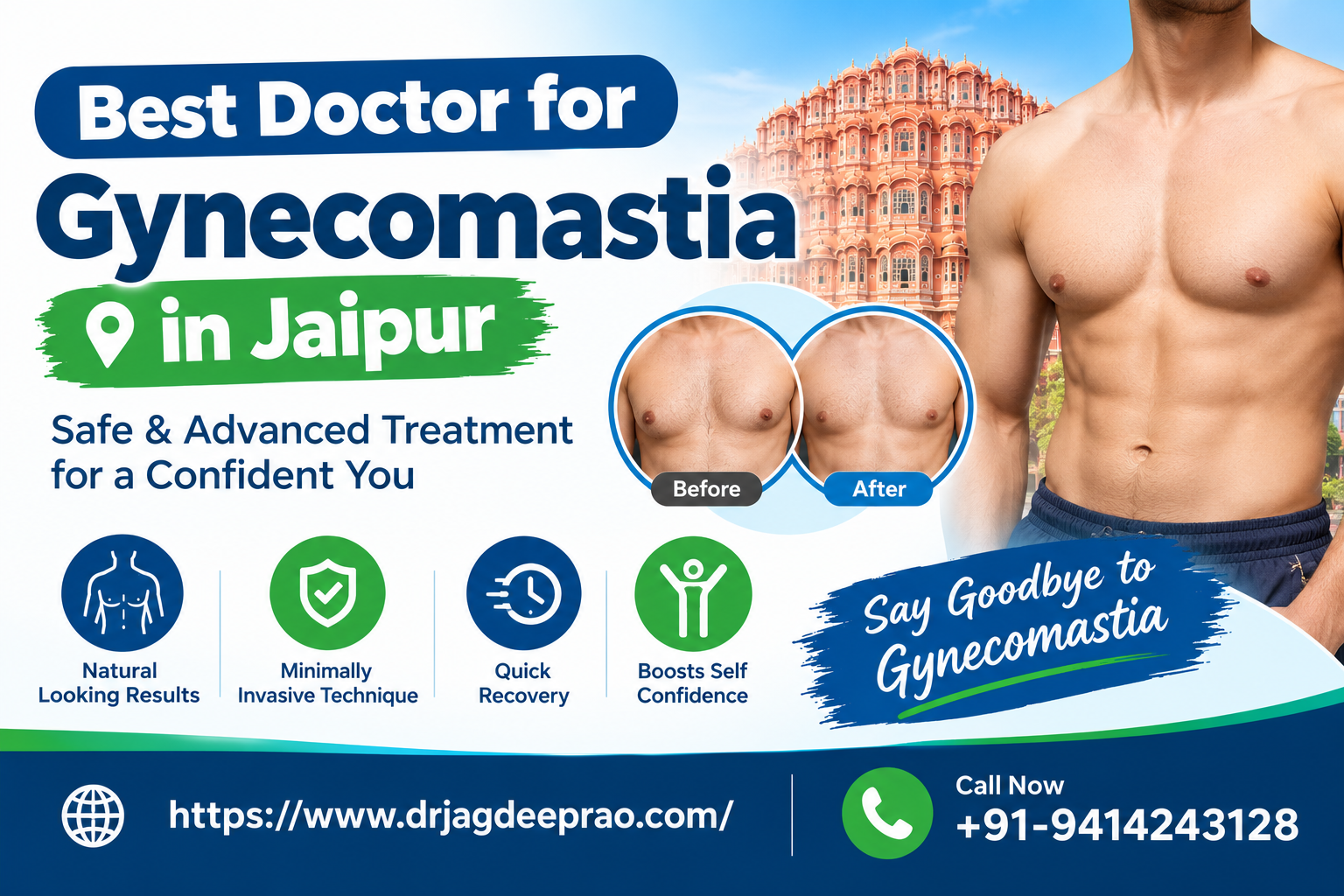 Best Doctor for Gynecomastia in Jaipur